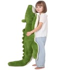 60 Inch Green Giant Alligator Plush Stuffed Animal Toy 5 Ft Big Soft Body Lon   