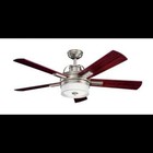Kichler 300024ap - 52  Ceiling Fan W  Led Light Kit  new - Bad Box Only 