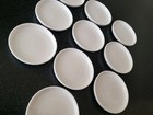 10 Rare Qantas Airways Noritake Marc Newson First Class Sauce Dish Dipping 2u826