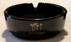 Vintage Mirage Casino Ashtray Las Vegas Nv Black Glass Gold Palm Tree Rare Dz