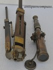 Nautical Antique Vintage Decorative Solid Brass Telescope With Wooden Tripod