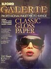 Ilford Galerie Classic Gloss Photo Paper Professional 8 5x11 200 Sheet Unopened