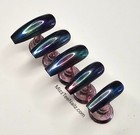 Press-on Nail Set  92  Aurora Borealis