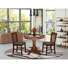 East West Furniture Antique 5-piece Traditional Wood Dining Set In Mahogany