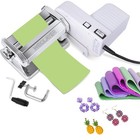 Electric Polymer Clay Press Machine Set - Dual Mode Roller  7 Thickness Settings