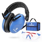 Kids Ear Protection Noise Cancelling Headphone Hearing Safety Earmuffs Set W bag