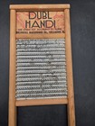 Vintage Columbus Washboard Co  Dubl Handi  18  X 8-1 2   Early Wash  Columbus Oh