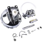 Chrome 11  Power Brake Booster master Cylinder Valve Kit Fit For 73-93 Chevy Gmc