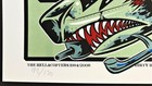 The Hellacopters Poster Silkscreen Signed Dirty Donny Stockholm Sweden 2008 Mint
