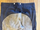 Fall Front Trousers  Reinforced Saddle Seat  1840s