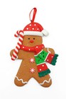 Christmas Ornament - Gingerbread Man  Wizardi Festive Decoration F07-n2-5-aee   