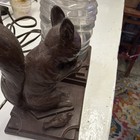 Squirrel Figurine Plastic With Acorn-shaped Holder Collectible Decor