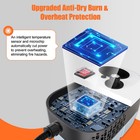 Upgraded 2500w Handheld Steam Cleaner Chemical-free Steam Cleaning  20-piece Kit