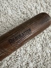 Vintage 1940s Trio Manufacturing Co Wood Regulation Baseball Bat 33  Number 100
