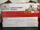 Brieftons 5-blade Spiralizer Vegetable   Fruit Spiral Slicer Kit  br-5b-02