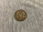Vintage Louisiana Public Welfare 5 Mills Tax Token Double Sided