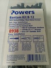 100pc B-12  10 - Anchors  12 X 1  Screws Plastic Powers Bantam Kit B-12 Dewalt