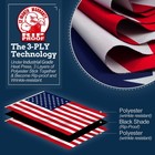 Anley 3x5 Ft American Usa Flag Rip-proof Technology Double Sided 3-ply Usa Flags