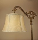 Bridge Floor Lamp Shade Faux Leather For Antique Lamp Tailor Made Lampshades