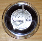 Coushatta Tribe American Indian 1976 Tribal Series  999 Silver Medal Token Coin