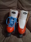 Hello Kitty Moxi Quad Roller Skates Limited Ed Size 4 Blue Red Clean Pls Read 