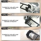 Hgdomg 2pcs Multifunctional Sink Faucet Wrench  Plumbing Tool Kit For Black 