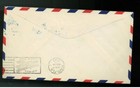 1929 Dominican Republic First Flight Cover Haiti Pr
