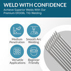 Er308l 1-lb 1 16  X 16  Stainless Steel Welding Rod - Tig Filler Rod  Tig Rod