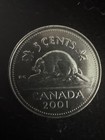 Elizabeth Ii Dg Regina  2001 5 Cents