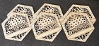 Six Anglo Treble Concertina Coasters In A Customised Stand
