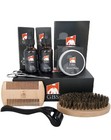Beard Grooming Kit Men Gift Set Oil Balm Serum Brush Scissors Derma Roller Comb