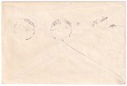 Croatia 1941 Mi nr  39 A   40 A On Blank Letter  Stamped Zagreb 10 iv 1942