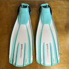 Mares Avanti Quattro   Small Aqua Open Heel Scuba Diving And Snorkeling Fins