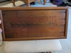 Framed Wooden Soap Crate Pacific Coast Borax 20 Mule Team Death Valley Ca Front