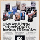 1990 Pbs Home Video Vhs Vintage Print Ad This Old House American Playhouse