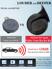 Car Horn Super Loud Train Horn For Car Boat Train Truck Black Motorcycle