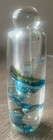Artist Signed Art Glass Perfume Bottle With Stopper Perfect Never Used