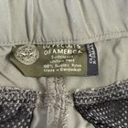 Boy Scouts Of America Switchback Uniform Pants Boys Xs Green Cargo Zip Off