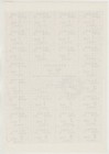 Moldova A12a Ruble Control Coupons 50 Rubles 1992 April  Aunc  Remainder Sheet