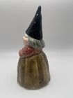 Vintage 1979 Gorham Unieboek  B v   Ceramic Female Gnome 6    Collective Bell