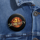 Serenity Movie Firefly Logo Large Promo Button Pin 2005 Joss Whedon New