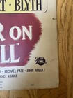 Original 1951 Thunder On The Hill Window Card Poster Claudette Colbert Unframed