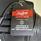 Rawlings Umpire Baseball Softball Black Adjustable Chest Protector