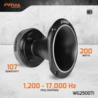 Prv Audio Wg2500ti 200 Watts 2  Exit High Frequency Horn Driver 8 Ohm 107db Pro