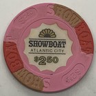 Showboat Atlantic City Casino  2 50 Chip - Atlantic City New Jersey House Mold