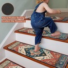 Extra Non-slip Stair Treads For Wooden Steps Set Of 15  30 x8  Carpet Stair M   