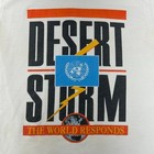 90s Vintage Desert Storm Graphic Tee Mens Large Short Sleeve Shirt Army Military