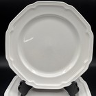 Set Of 4 Mikasa Hk 400 Ultima  Antique White Dinner Plates 10 5 