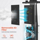 Professional Bonnet Hair Dryer 1000w black Stainless Steel adjustable Stand