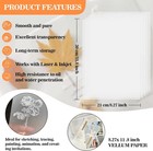 Vellum Paper 8 27 X 11 8 Translucent-printable - Translucent Vellum Paper